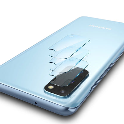 Ringke IDGL takakameran suojakalvo Samsung Galaxy S20 5G G981 / S20 G980, karkaistu lasi, 3 kappaleen setti, läpinäkyvä