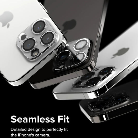 Ringke-suojakalvo Apple iPhone 15 Pro Max -puhelimen takakameralle, karkaistu lasi, 2 kappaleen setti, läpinäkyvä