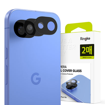 Suojakalvo Ringke Takakamera Google Pixel 10a, Panssarilasi, 2 kappaleen setti, Läpinäkyvä