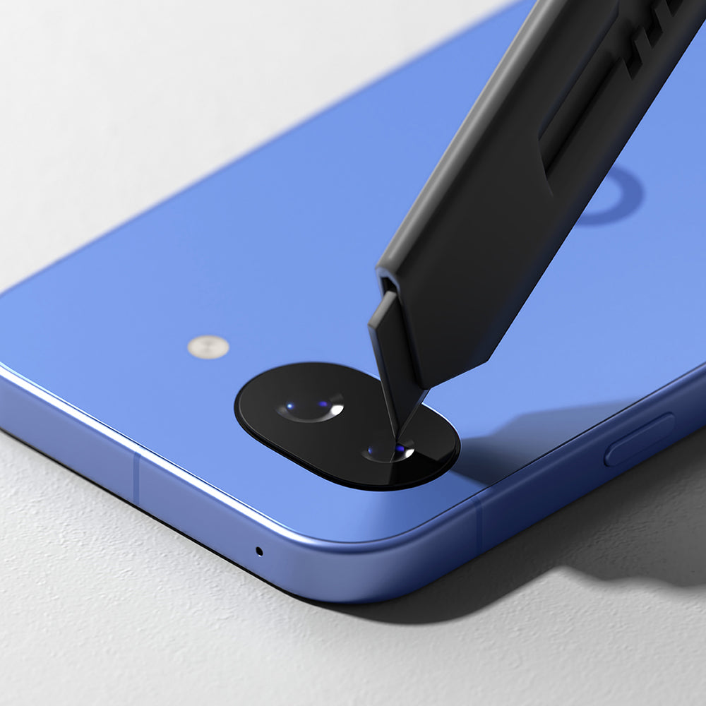 Suojakalvo Ringke Takakamera Google Pixel 10a, Panssarilasi, 2 kappaleen setti, Läpinäkyvä