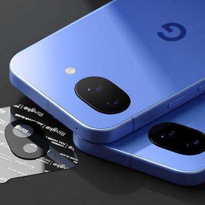 Suojakalvo Ringke Takakamera Google Pixel 10a, Panssarilasi, 2 kappaleen setti, Läpinäkyvä