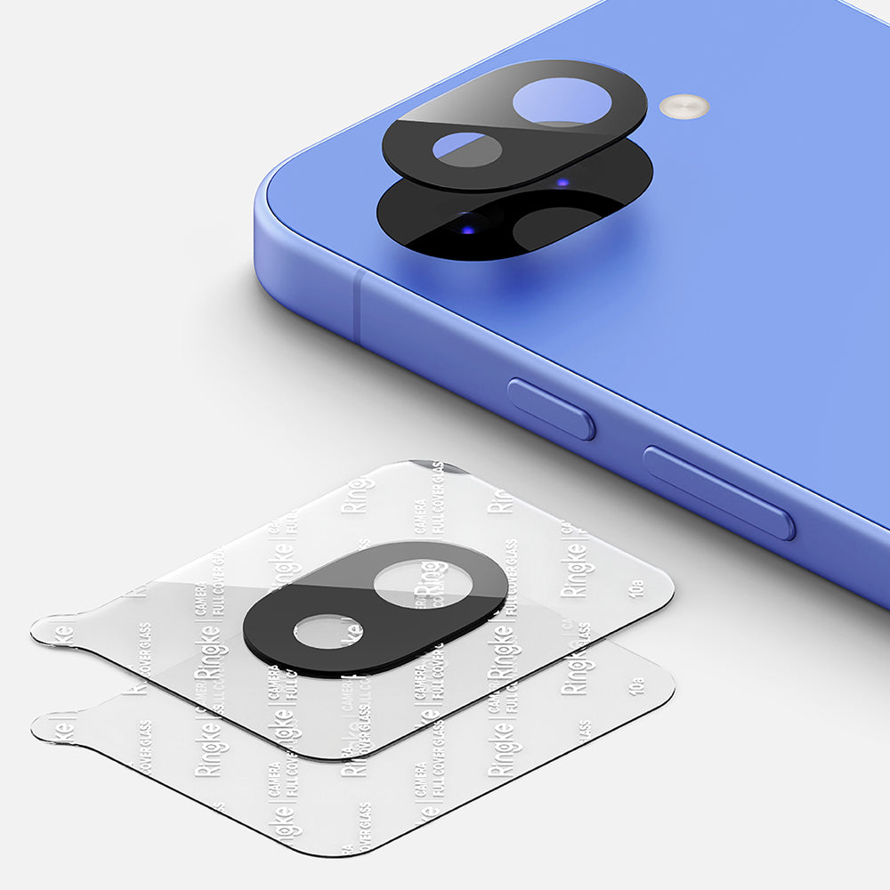 Suojakalvo Ringke Takakamera Google Pixel 10a, Panssarilasi, 2 kappaleen setti, Läpinäkyvä