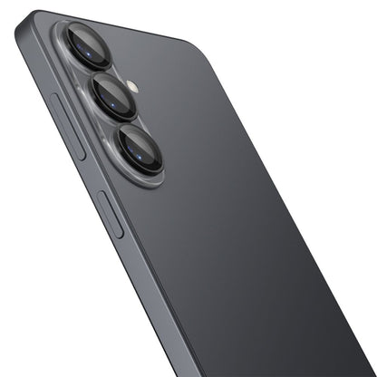 Takakameran suojakalvo Spigen GlastR EZ FIT Optik Pro HD Samsung Galaxy S26 S942:lle, Karkaistu lasi, 2 kappaleen setti, Musta AGL11099