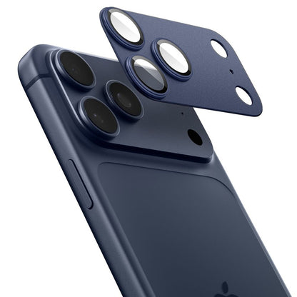 Suojakalvo Spigen GlastR EZ FIT Optik Pro XL Apple iPhone 17 Pro:lle, Panssarilasi, Sininen AGL10646