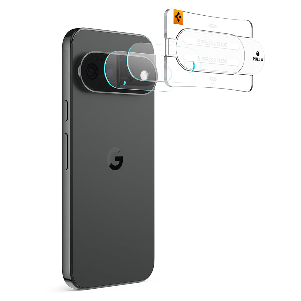 Spigen GlastR EZ FIT Optik Pro Rear Camera Protective Film for Google Pixel 11 Pro XL, Tempered Glass, Set of 2 pieces, Transparent AGL11489