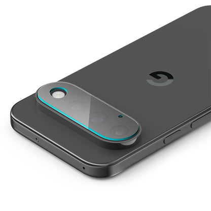 Takakameran suojakalvo Spigen GlastR EZ FIT Optik Pro Google Pixel 11:lle, karkaistu lasi, 2 kappaleen setti, läpinäkyvä AGL11479