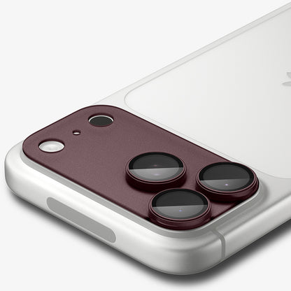 Spigen GlastR EZ FIT Optik Pro XL Rear Camera Protective Film for Apple iPhone 18 Pro Max, Tempered Glass, Burgundy AGL12040