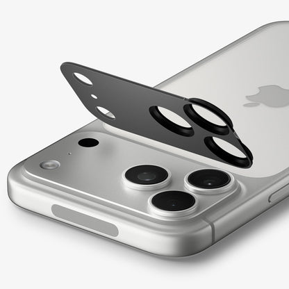 Spigen GlastR EZ FIT Optik Pro XL Rear Camera Protective Film for Apple iPhone 18 Pro, Tempered Glass, Dark Gray AGL12035