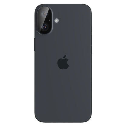 Suojakalvo Spigen GlastR Optik Apple iPhone 16 Plus / 16 takakameralle, Karkaistu lasi, 2 kappaleen setti, Musta AGL07922