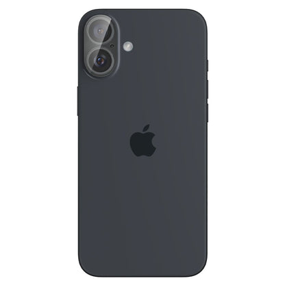 Spigen GlastR Optik takakameran suojakalvo Apple iPhone 16 Plus / 16:lle, karkaistu lasi, 2 kappaleen setti, läpinäkyvä AGL07923