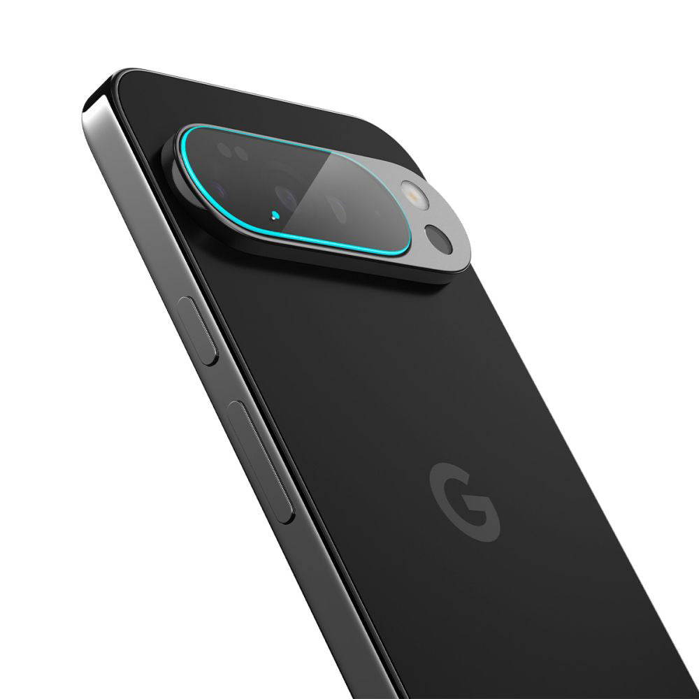 Takakameran suojakalvo Spigen GlastR Optik Google Pixel 10 Prolle, karkaistu lasi, 2 kappaleen setti, läpinäkyvä AGL09662