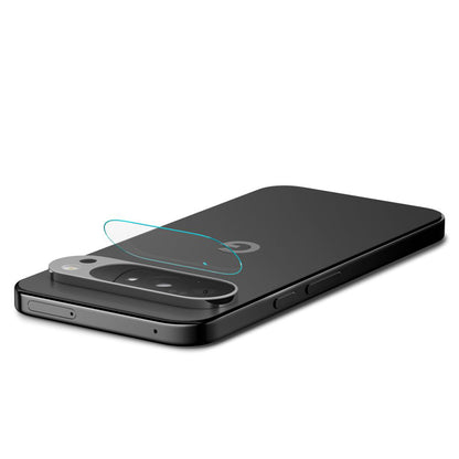 Takakameran suojakalvo Spigen GlastR Optik Google Pixel 10 Prolle, karkaistu lasi, 2 kappaleen setti, läpinäkyvä AGL09662