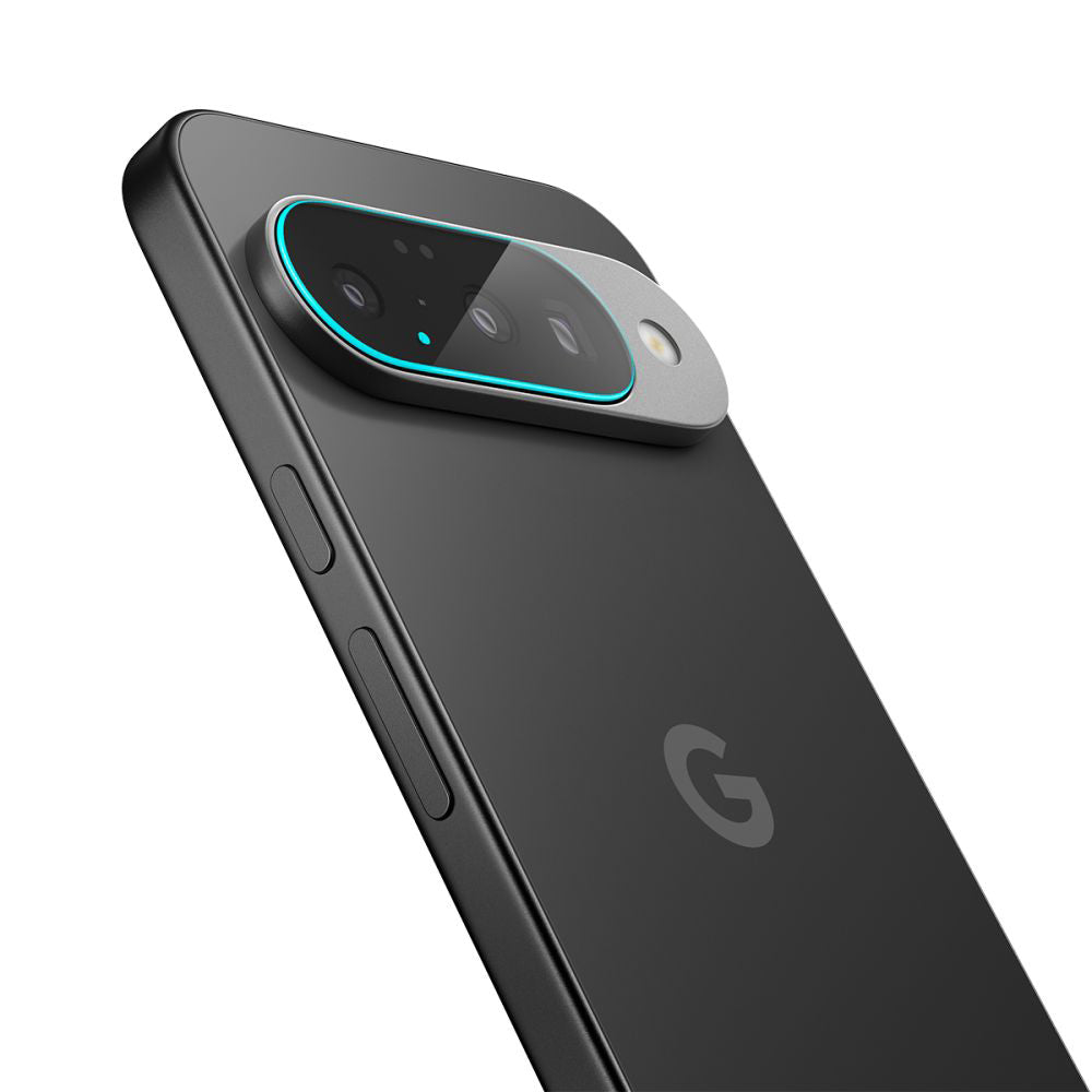 Takakameran suojakalvo Spigen GlastR Optik Google Pixel 10:lle, karkaistu lasi, 2 kappaleen setti, läpinäkyvä AGL09661