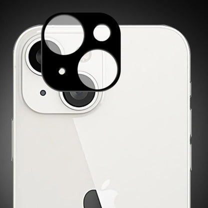 Techsuit takakameran suojakalvo Apple iPhone 13 mini / 13:lle, karkaistu lasi, musta