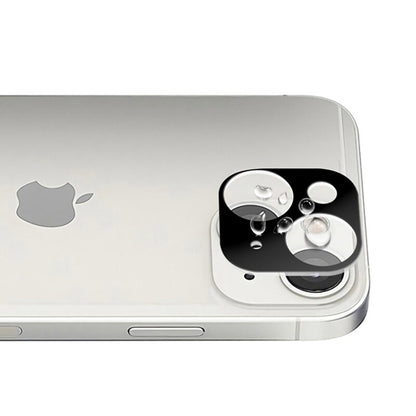 Techsuit takakameran suojakalvo Apple iPhone 13 mini / 13:lle, karkaistu lasi, musta