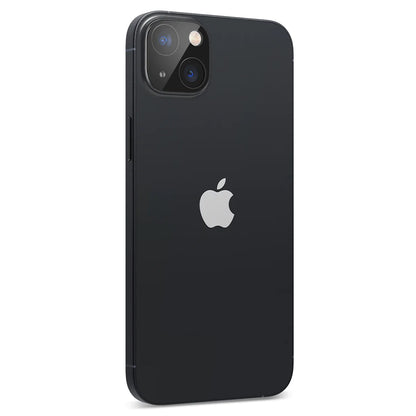 Techsuit takakameran suojakalvo Apple iPhone 14 Plus / 14:lle, karkaistu lasi, musta