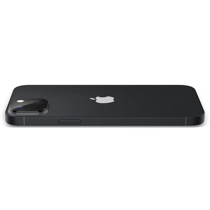 Techsuit takakameran suojakalvo Apple iPhone 14 Plus / 14:lle, karkaistu lasi, musta
