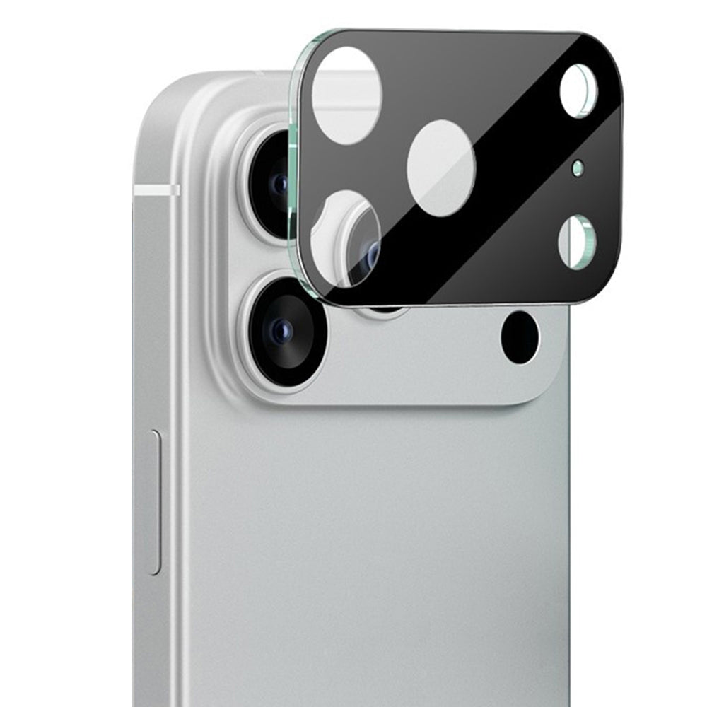 Suojakalvo Techsuit takakameralle Apple iPhone 17 Pro Max, Vahvistettu lasi, Musta