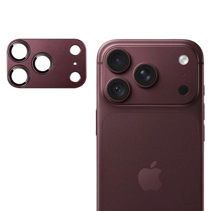 Techsuit-suojakalvo takakameralle Apple iPhone 18 Pro Max -puhelimeen, karkaistua lasia, viininpunainen