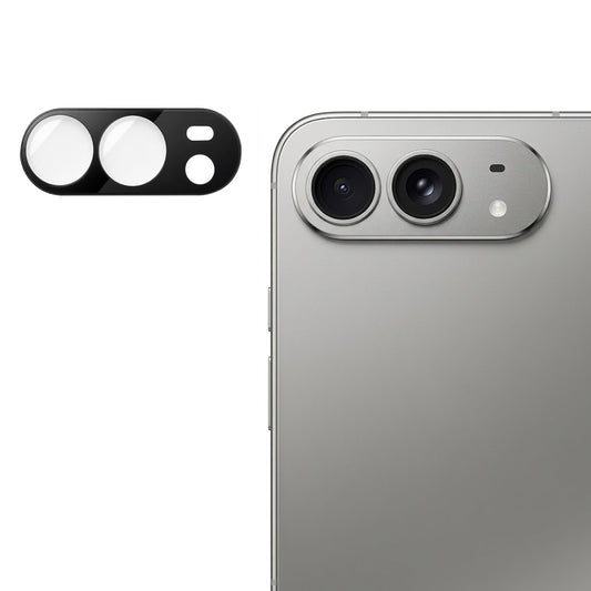 Takakameran suojakalvo Techsuit Apple iPhone Ultra -puhelimelle, karkaistu lasi, musta