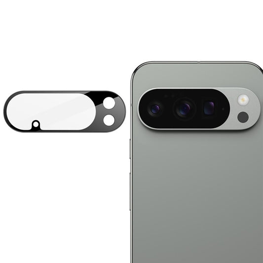 Techsuit takakameran suojakalvo Google Pixel 10 Pro XL:lle, karkaistu lasi, musta