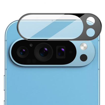 Techsuit takakameran suojakalvo Google Pixel 9 Pro XL:lle, karkaistu lasi, musta