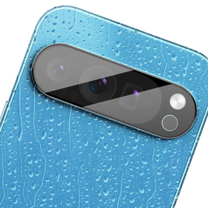 Techsuit takakameran suojakalvo Google Pixel 9 Pro XL:lle, karkaistu lasi, musta