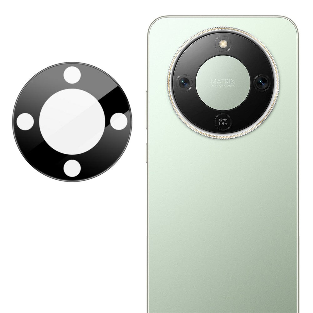 Suojakalvo Techsuit Honor Magic8 Lite -takakameralle, Panssarilasi, Musta