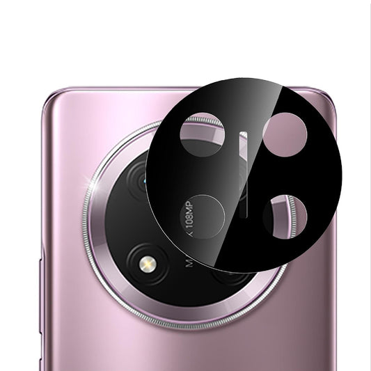 Techsuit takakameran suojakalvo Honor X9c / Magic7 Lite -puhelimelle, karkaistu lasi, musta