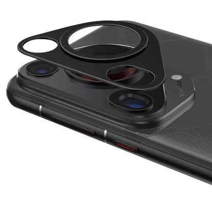 Techsuit-suojakalvo Huawei Pura 70 Ultra -takakameralle, Karkaistu lasi, Musta