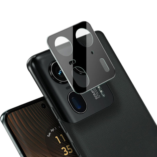 Techsuit takakameran suojakalvo Motorola Edge 50 Ultra -puhelimelle, karkaistu lasi, musta