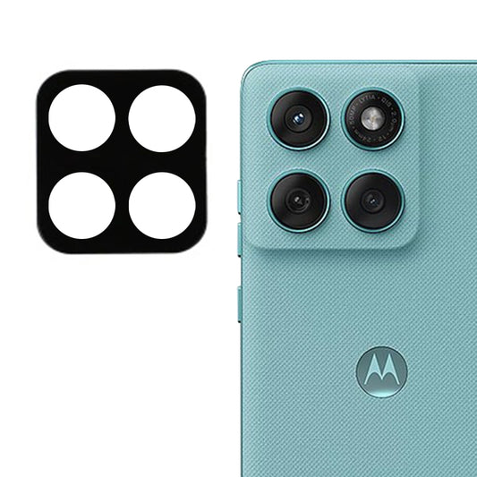 Techsuit takakameran suojakalvo Motorola Edge 60 Fusion / Edge 60 -puhelimelle, karkaistu lasi, musta