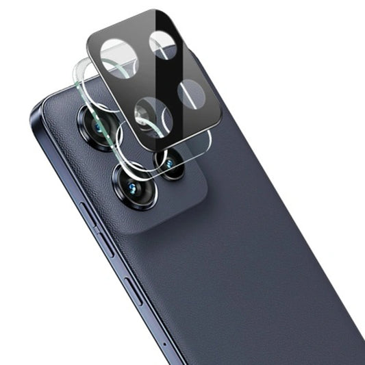 Techsuit takakameran suojakalvo Motorola Edge 60 Fusion / Edge 60 -puhelimelle, karkaistu lasi, musta