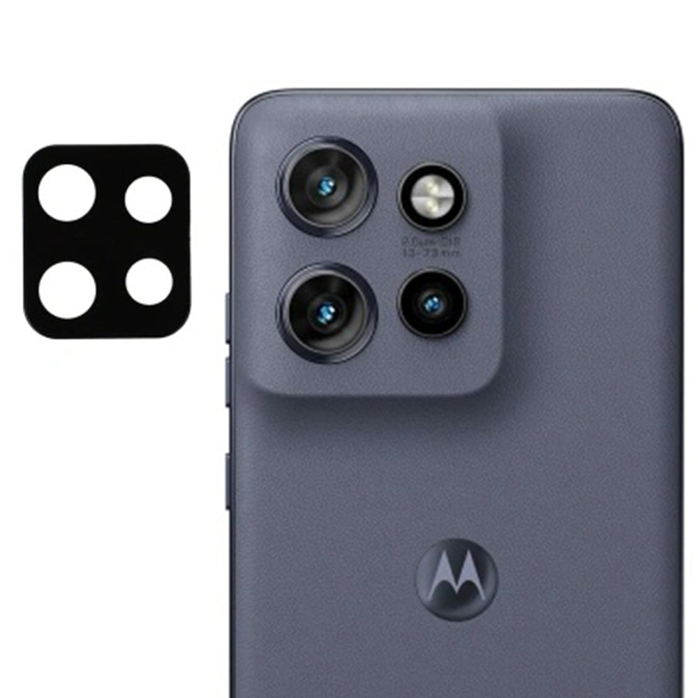 Techsuit takakameran suojakalvo Motorola ThinkPhone 25 / Edge 50 Neo -puhelimelle, karkaistu lasi, musta