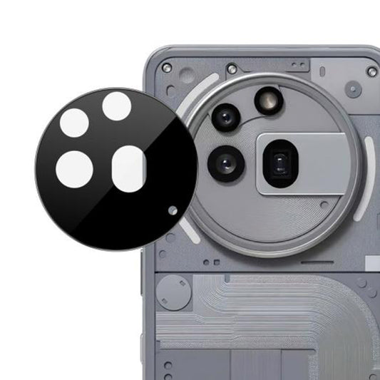 Techsuit takakameran suojakalvo Nothing Phone (3a) Prolle, karkaistu lasi, musta