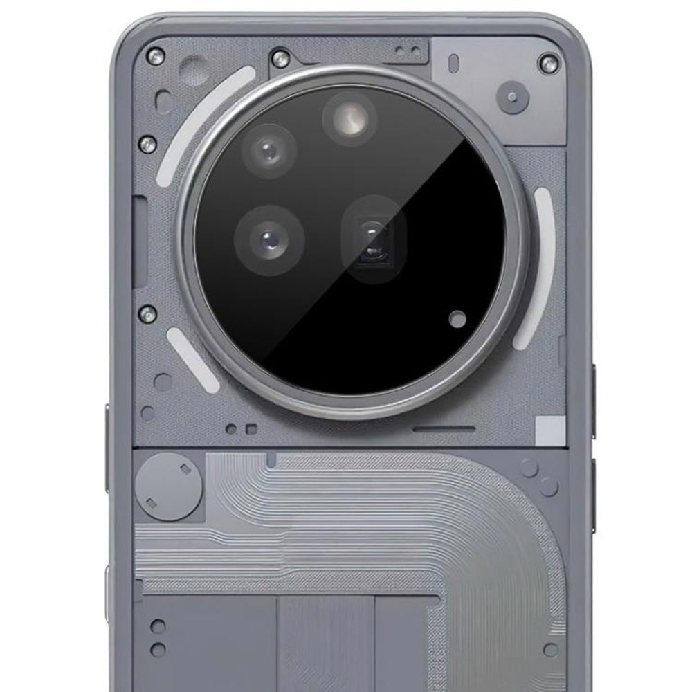Techsuit takakameran suojakalvo Nothing Phone (3a) Prolle, karkaistu lasi, musta