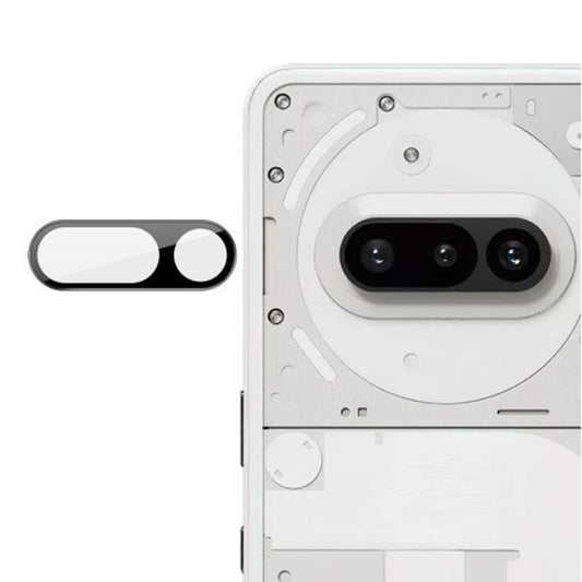 Techsuit takakameran suojakalvo Nothing Phone (3a) -puhelimelle, karkaistu lasi, musta