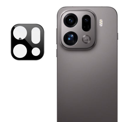 Techsuit-suojakalvo Oppo Find X9 Pro:n takakameralle, karkaistu lasi, musta