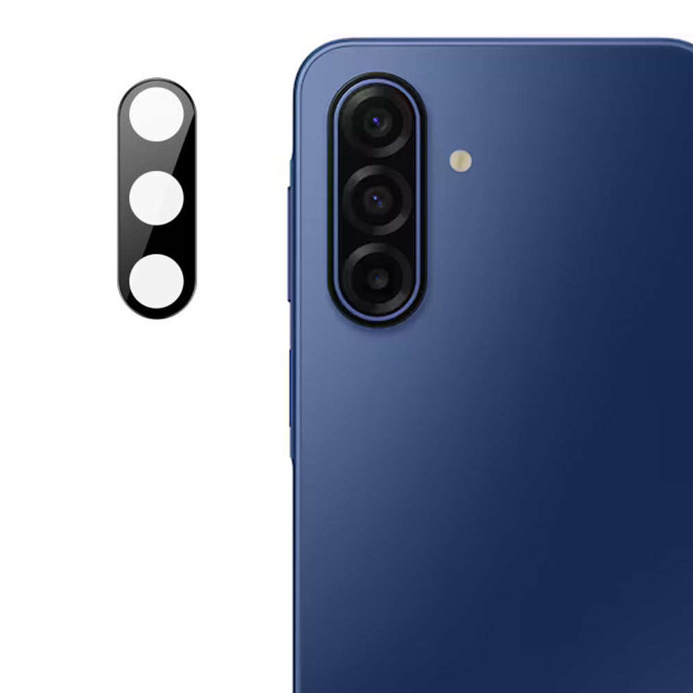 Techsuit takakameran suojakalvo Samsung Galaxy A17 4G / A17 5G:lle, karkaistu lasi, musta