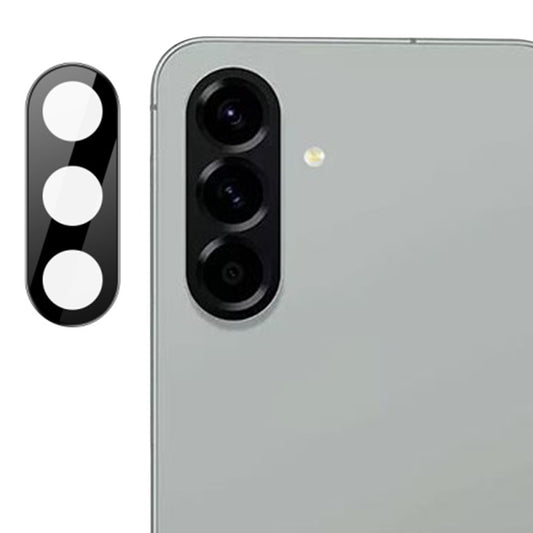 Techsuit takakameran suojakalvo Samsung Galaxy A56 A566:lle, karkaistu lasi, musta