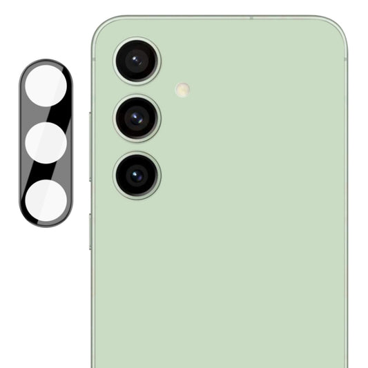 Techsuit takakameran suojakalvo Samsung Galaxy S24 FE S721:lle, karkaistu lasi, musta