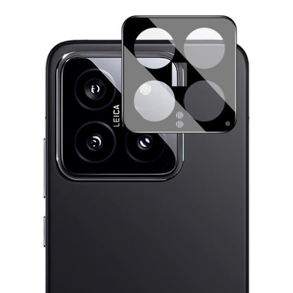 Techsuit takakameran suojakalvo Xiaomi 14:lle, karkaistu lasi, musta