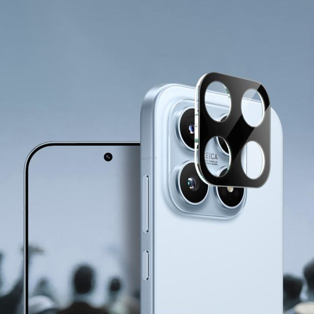 Techsuit-suojakalvo Xiaomi 17:n takakameralle, karkaistu lasi, musta