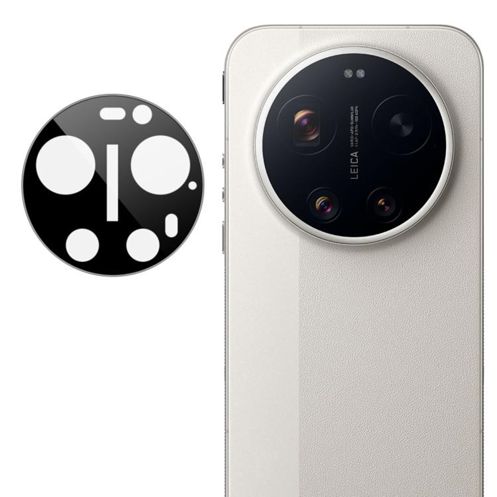 Techsuit-suojakalvo Xiaomi 17 Ultra -takakameralle, Panssarilasi, Musta