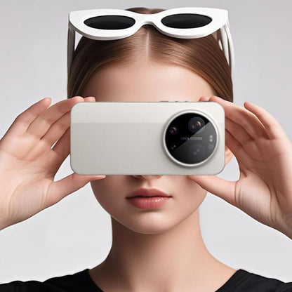 Techsuit-suojakalvo Xiaomi 17 Ultra -takakameralle, Panssarilasi, Musta