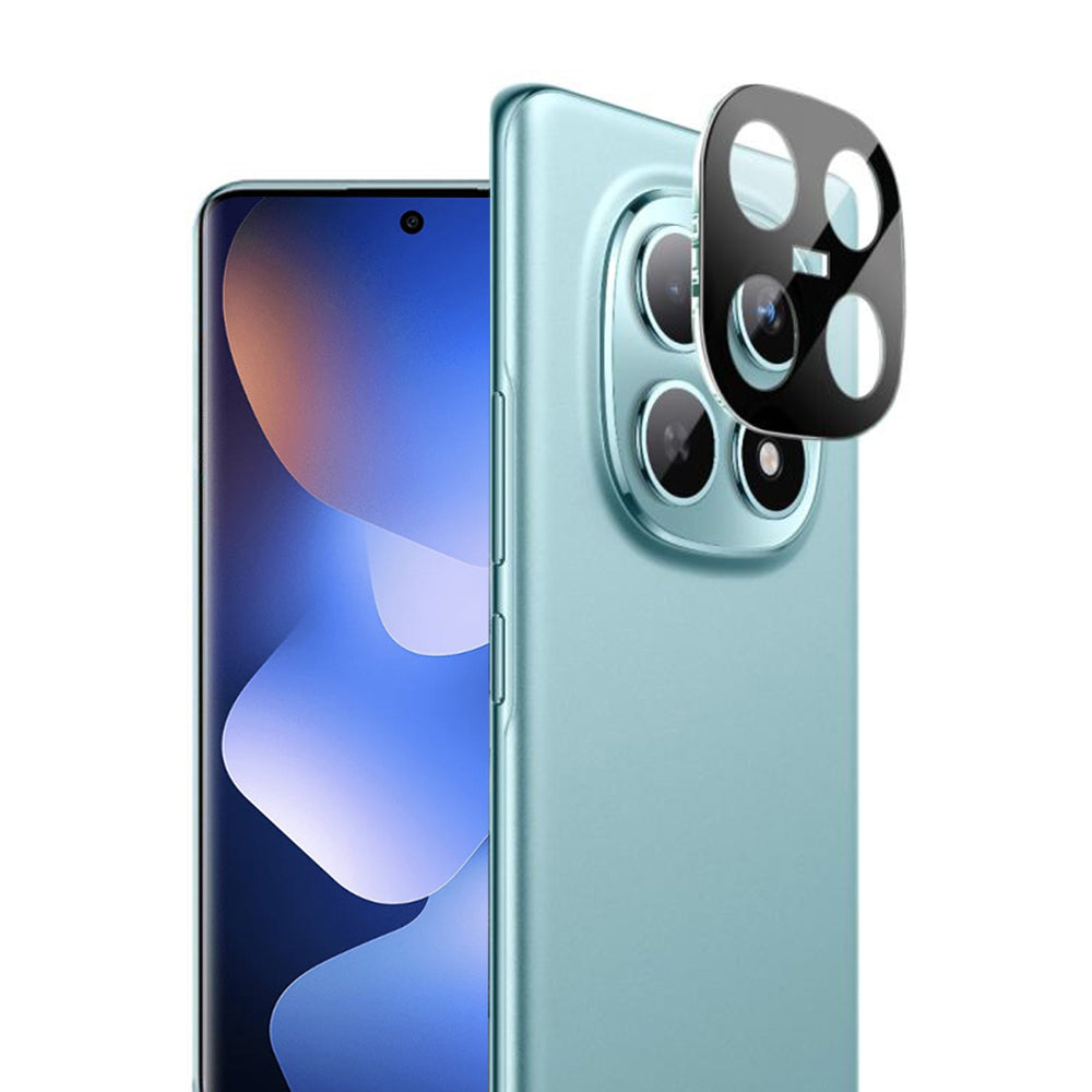 Techsuit-suojakalvo Xiaomi Poco M8 / Redmi Note 15 5G -puhelimen takakameralle, karkaistu lasi, musta