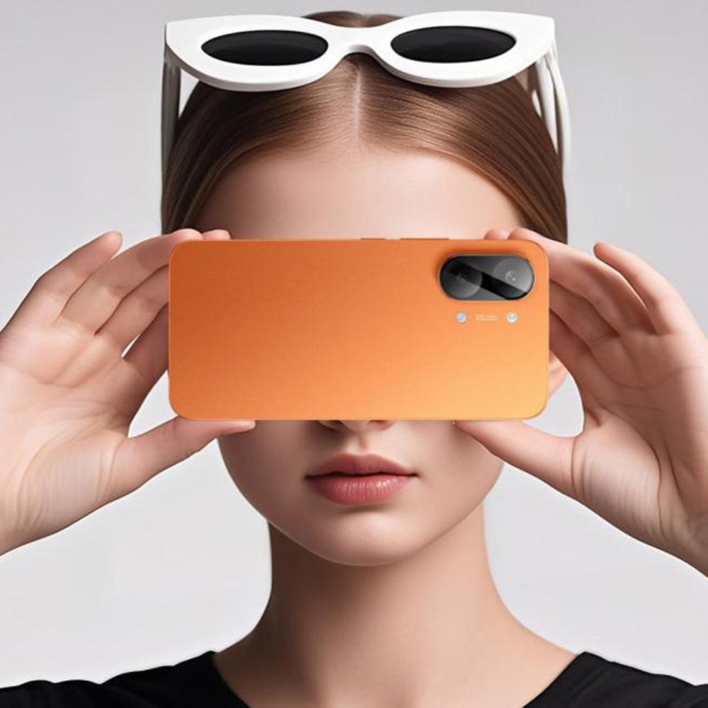 Techsuit-suojakalvo Xiaomi Poco X8 Pro:n takakameralle, Panssarilasi, Musta