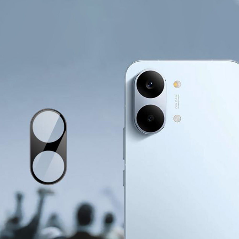 Techsuit-suojakalvo Xiaomi Poco X8 Pro:n takakameralle, Panssarilasi, Musta