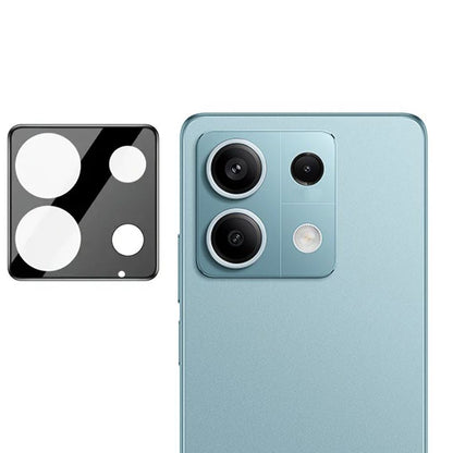 Techsuit takakameran suojakalvo Xiaomi Redmi Note 13 Pro 5G:lle, karkaistu lasi, musta