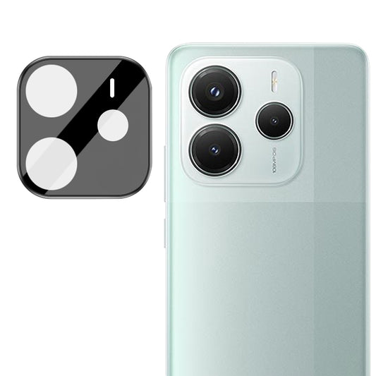 Techsuit takakameran suojakalvo Xiaomi Redmi Note 14 5G:lle, karkaistu lasi, musta